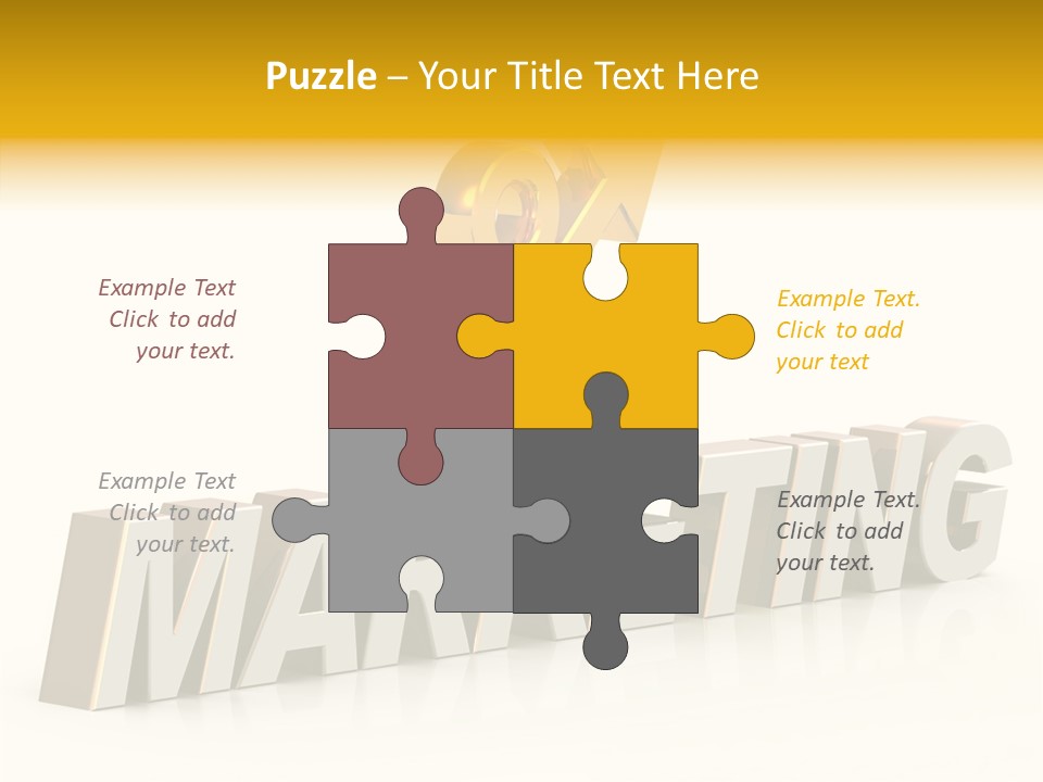 Three Dimensional Development Accumulation PowerPoint Template