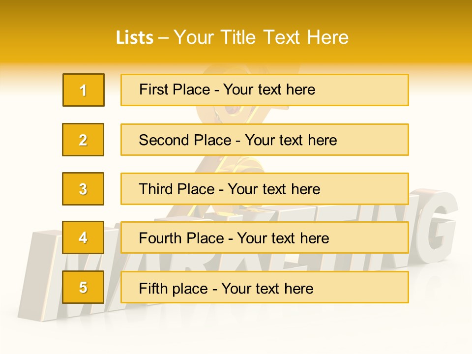 Three Dimensional Development Accumulation PowerPoint Template