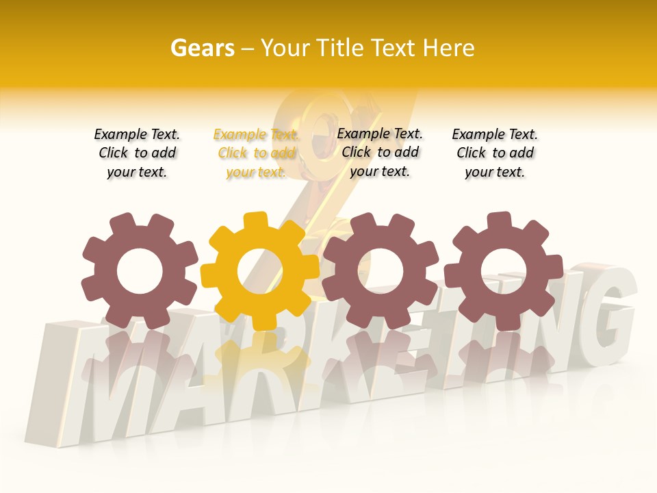 Three Dimensional Development Accumulation PowerPoint Template