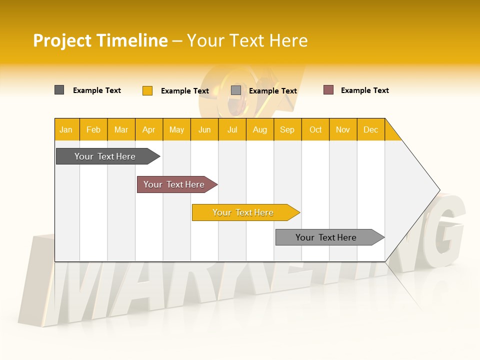 Three Dimensional Development Accumulation PowerPoint Template