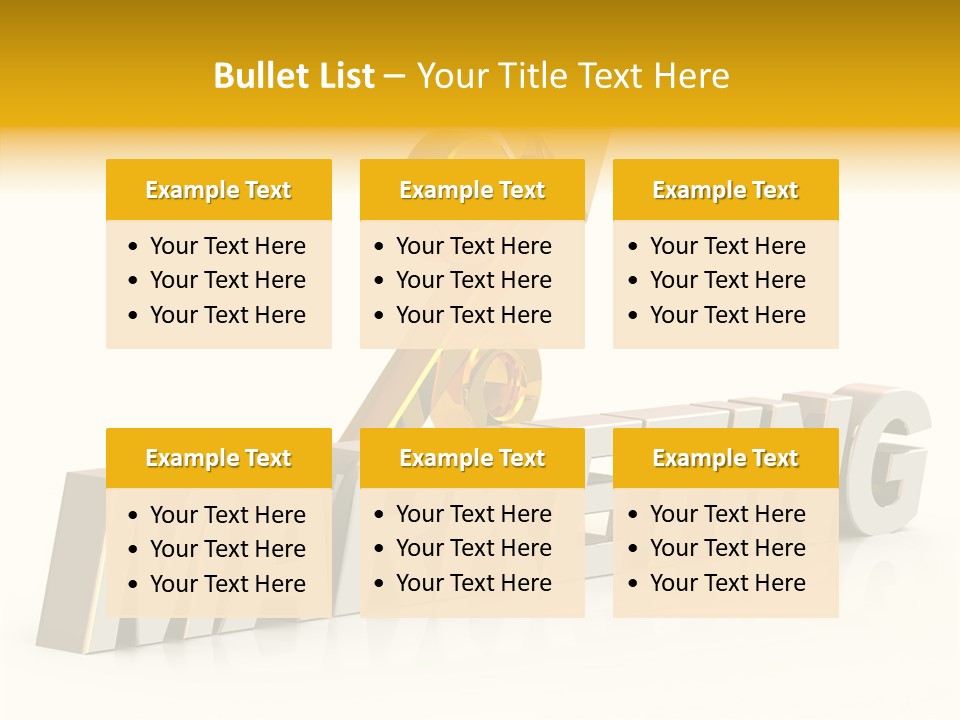Three Dimensional Development Accumulation PowerPoint Template