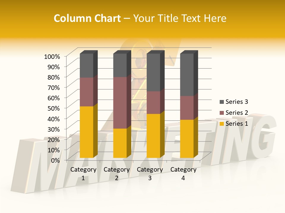 Three Dimensional Development Accumulation PowerPoint Template