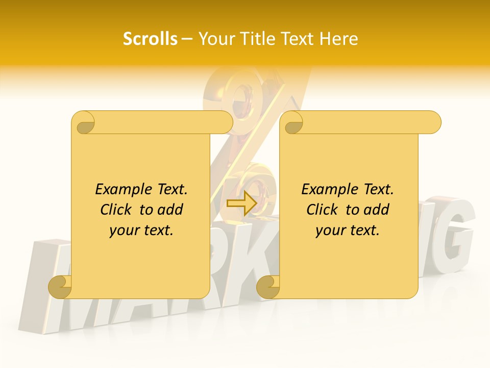 Three Dimensional Development Accumulation PowerPoint Template
