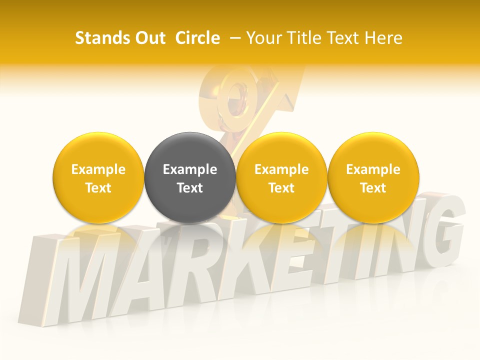 Three Dimensional Development Accumulation PowerPoint Template