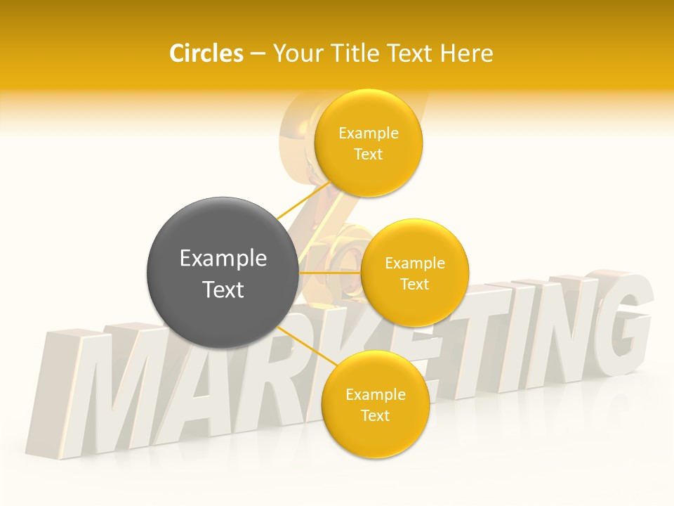 Three Dimensional Development Accumulation PowerPoint Template