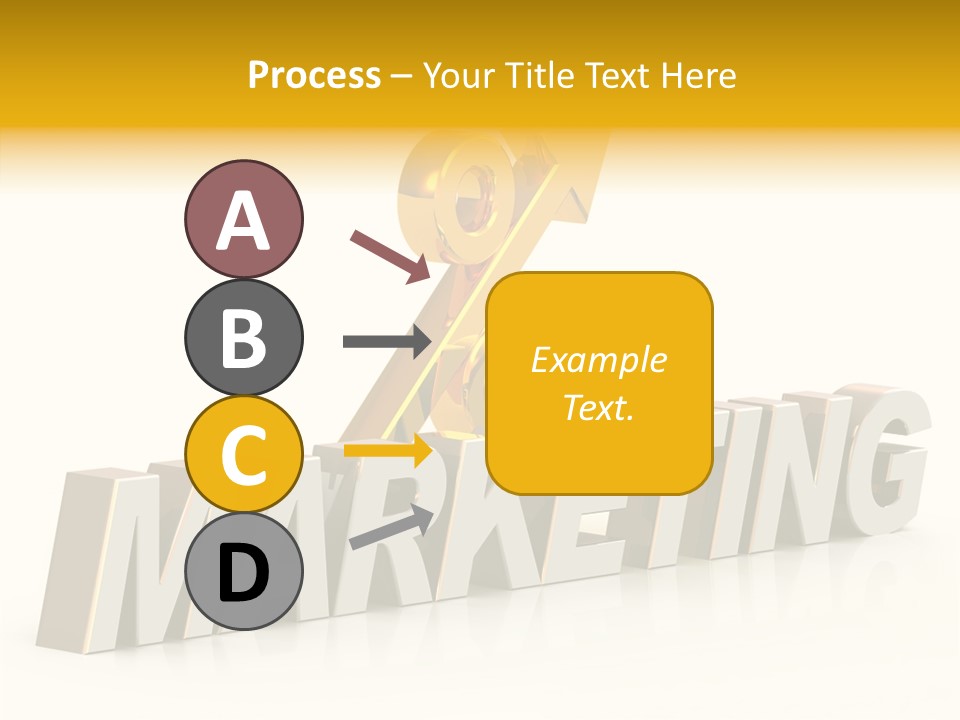 Three Dimensional Development Accumulation PowerPoint Template