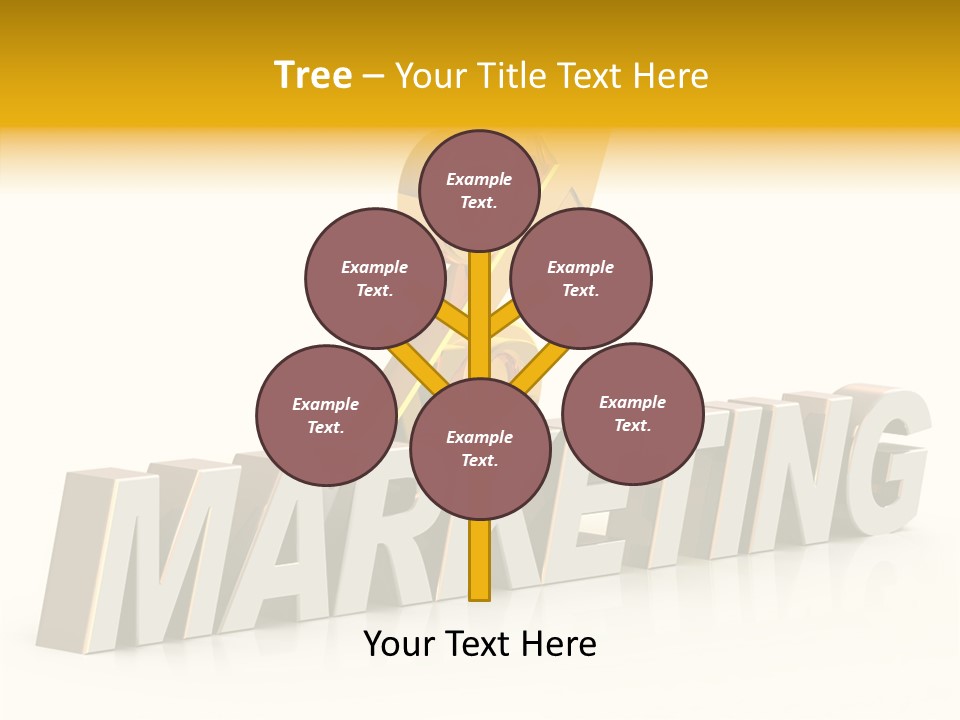 Three Dimensional Development Accumulation PowerPoint Template