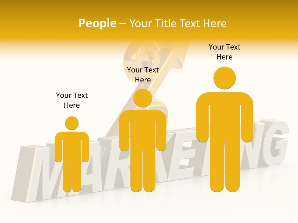 Three Dimensional Development Accumulation PowerPoint Template