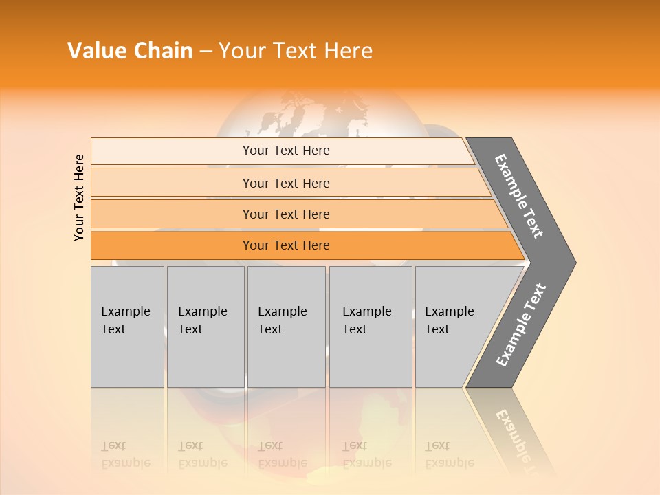 Electronic World Illu Tration PowerPoint Template