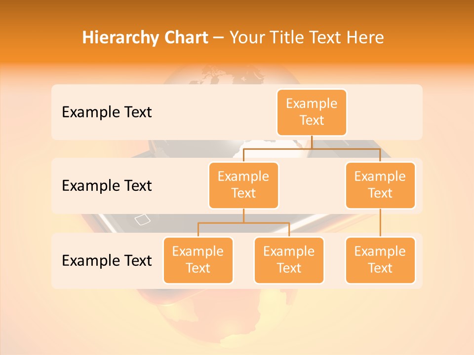 Electronic World Illu Tration PowerPoint Template