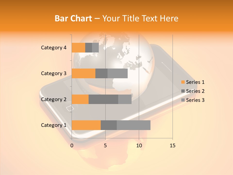 Electronic World Illu Tration PowerPoint Template