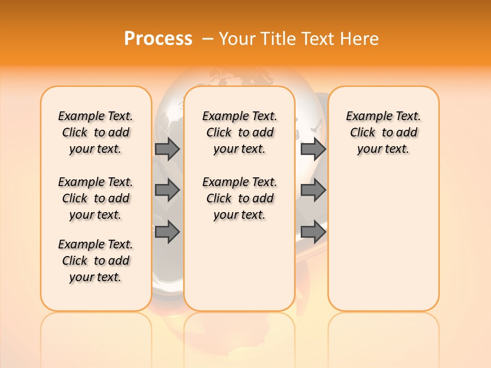 Electronic World Illu Tration PowerPoint Template