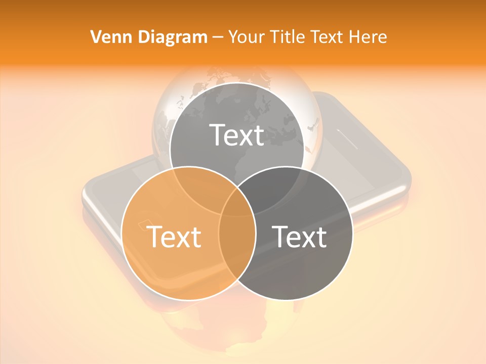 Electronic World Illu Tration PowerPoint Template