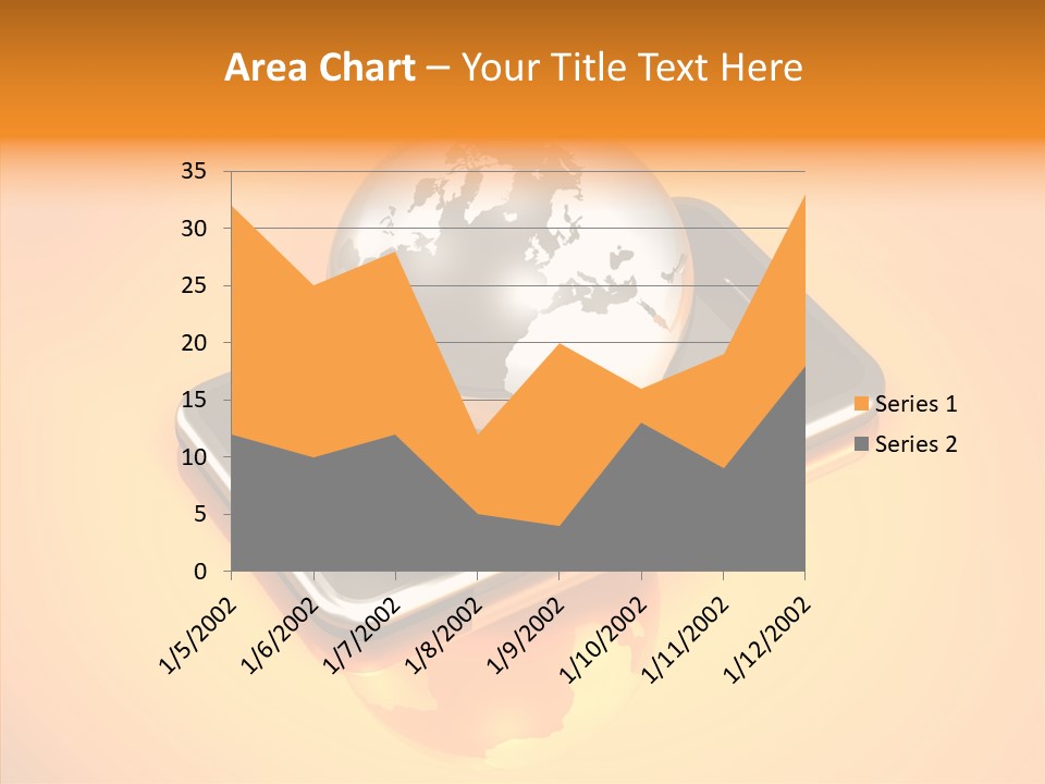 Electronic World Illu Tration PowerPoint Template