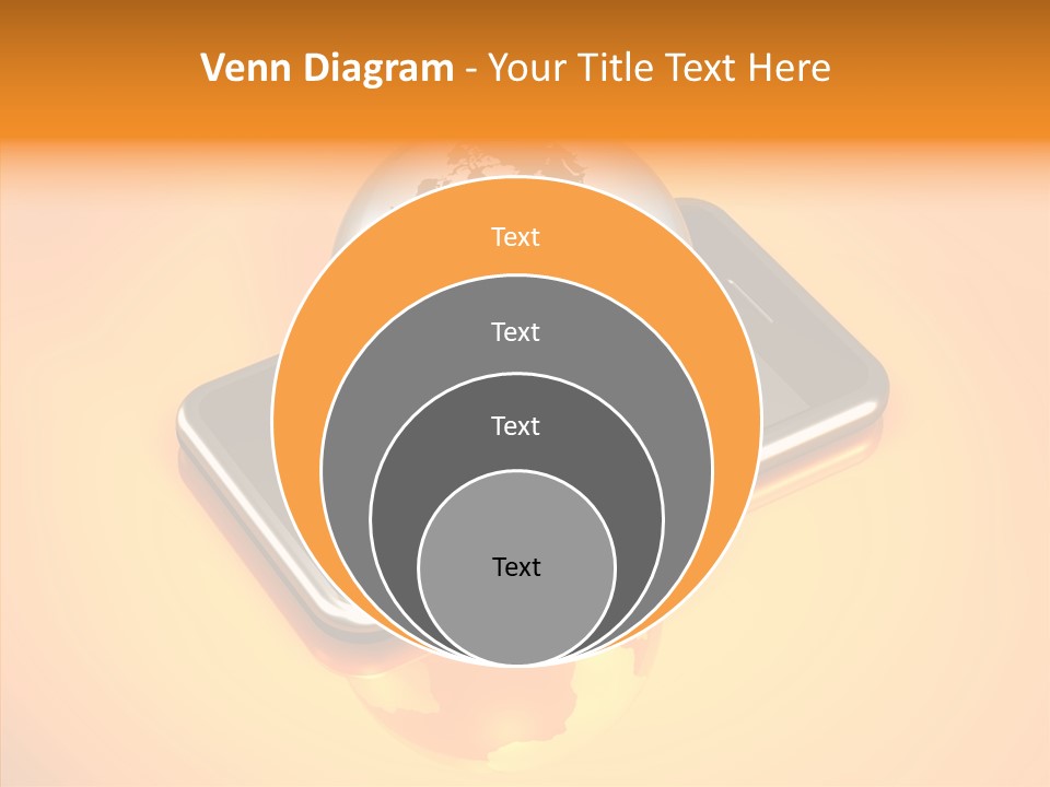 Electronic World Illu Tration PowerPoint Template