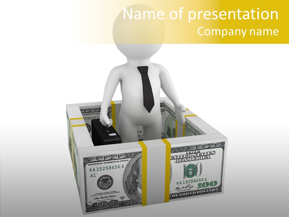 Market Financial Usa PowerPoint Template