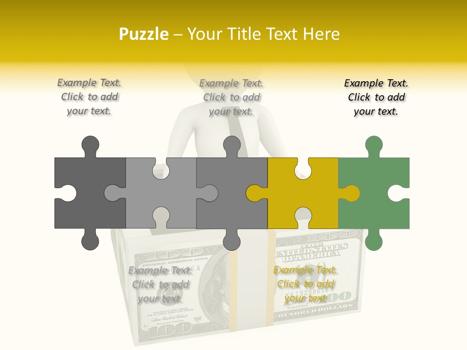 Market Financial Usa PowerPoint Template