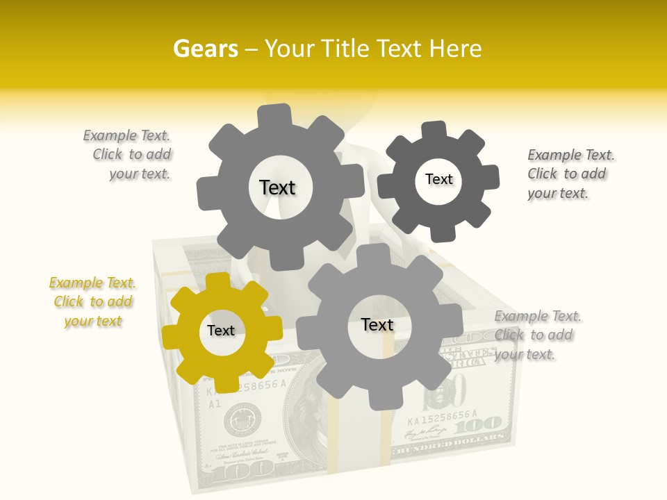Market Financial Usa PowerPoint Template