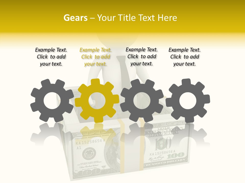 Market Financial Usa PowerPoint Template