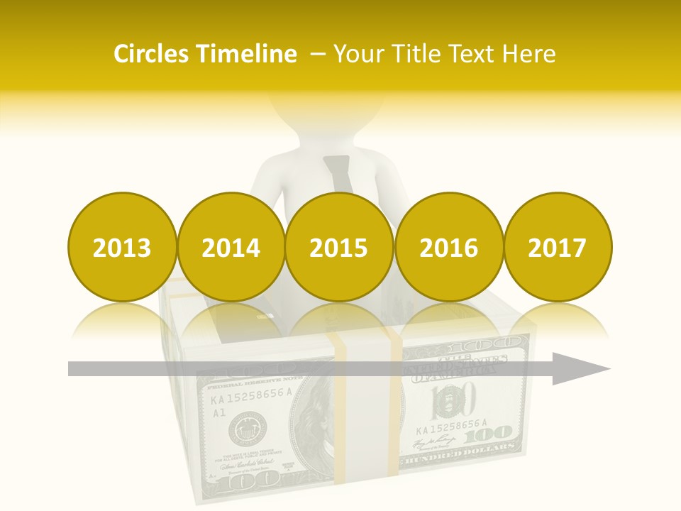 Market Financial Usa PowerPoint Template