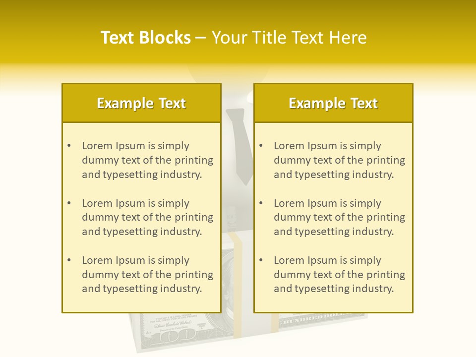 Market Financial Usa PowerPoint Template