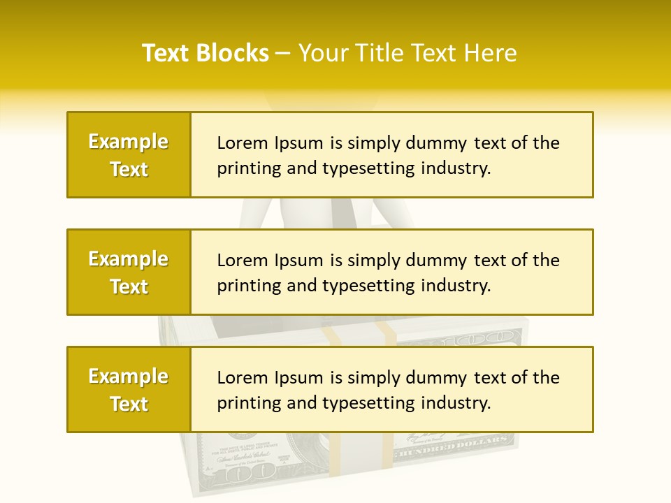Market Financial Usa PowerPoint Template