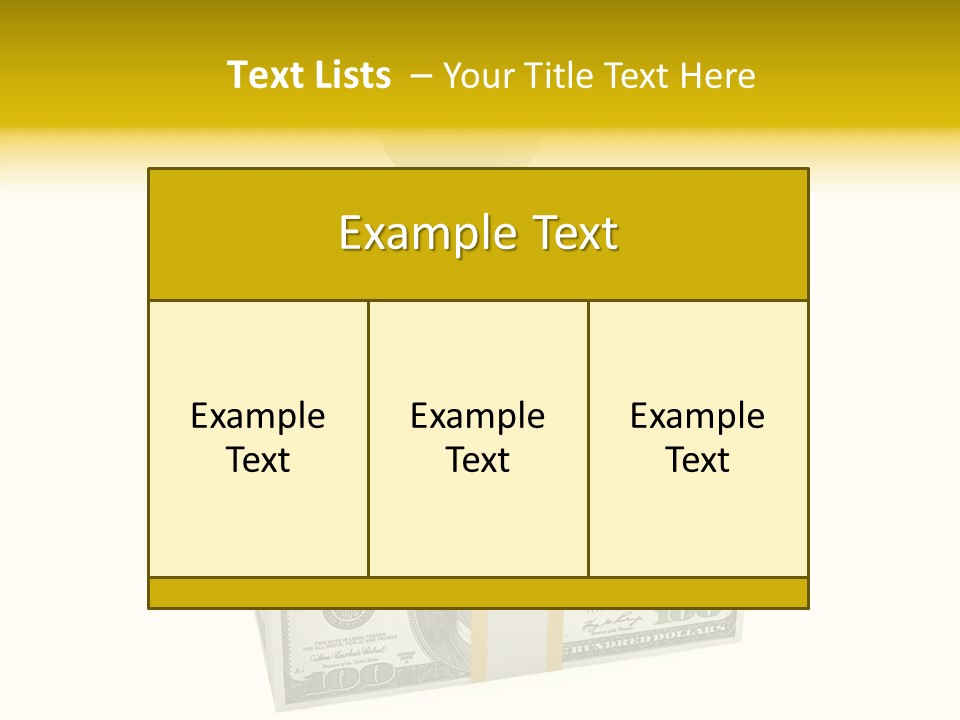Market Financial Usa PowerPoint Template
