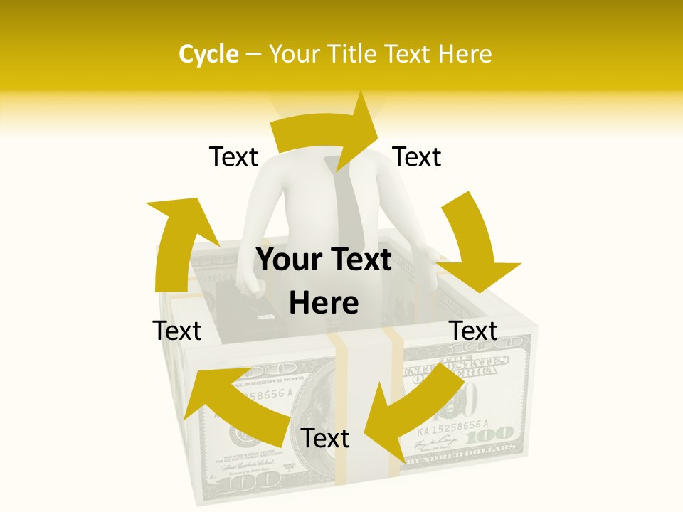 Market Financial Usa PowerPoint Template