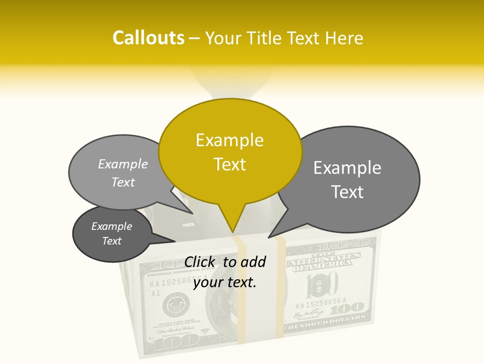 Market Financial Usa PowerPoint Template