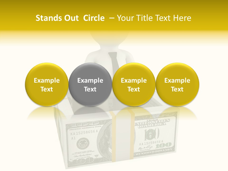 Market Financial Usa PowerPoint Template