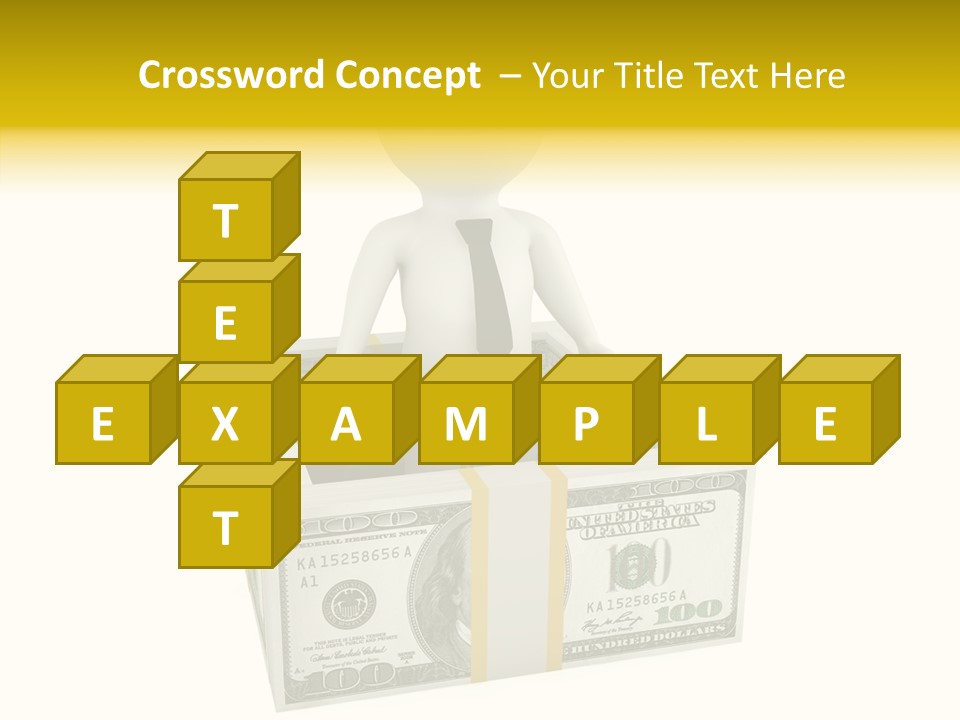 Market Financial Usa PowerPoint Template