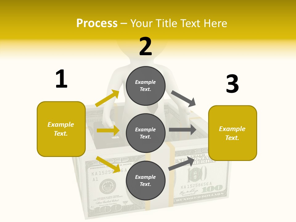 Market Financial Usa PowerPoint Template