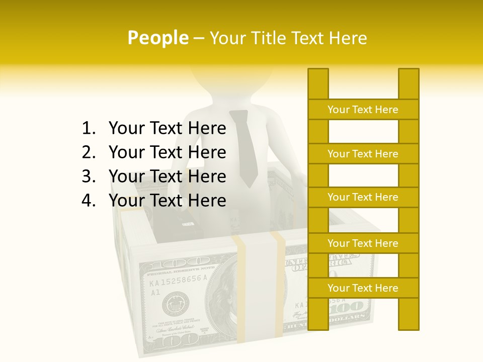 Market Financial Usa PowerPoint Template