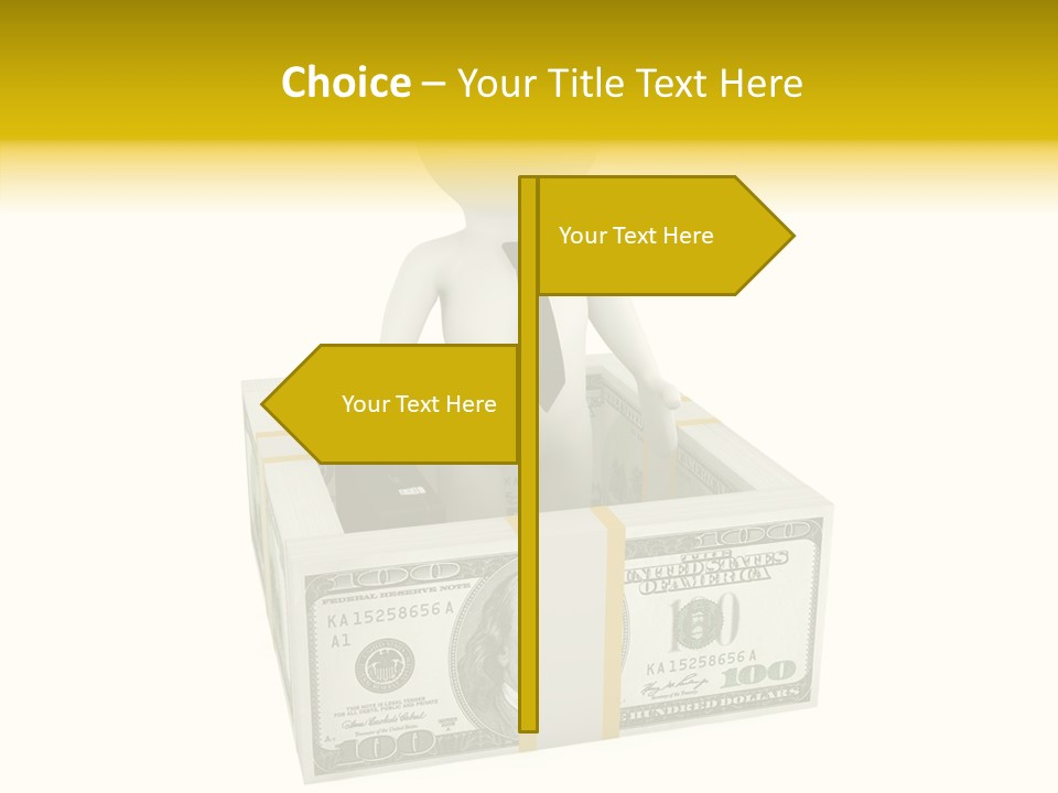 Market Financial Usa PowerPoint Template