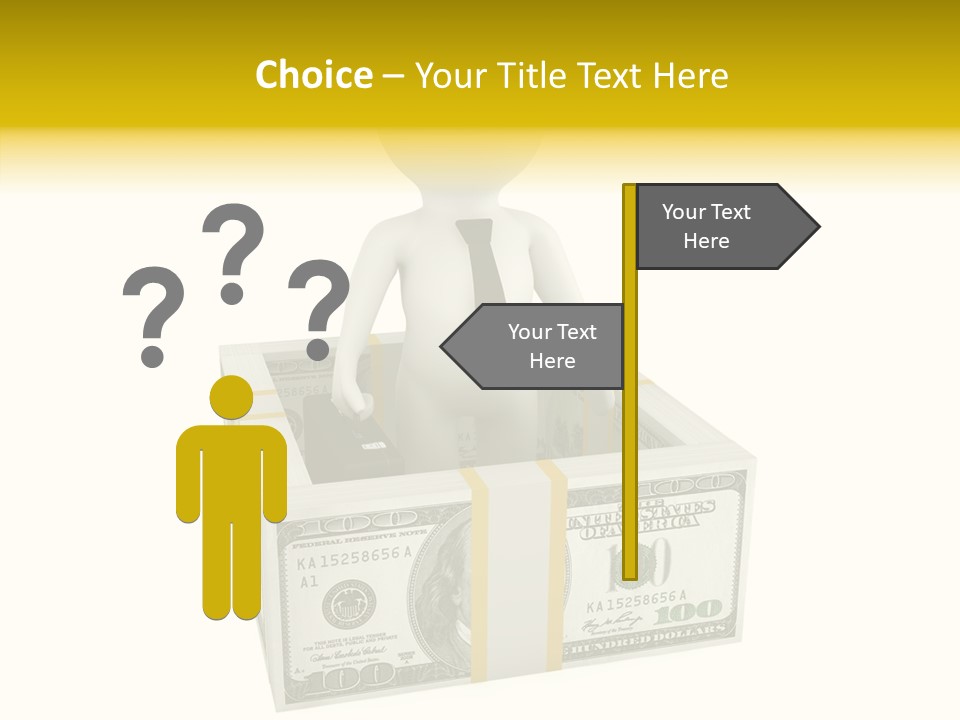 Market Financial Usa PowerPoint Template