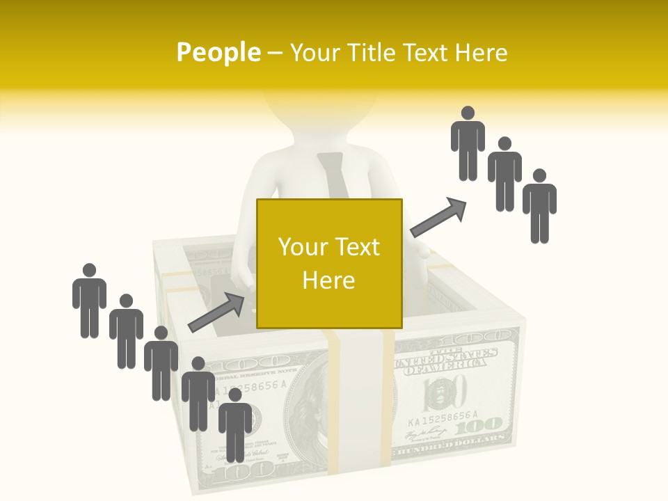 Market Financial Usa PowerPoint Template