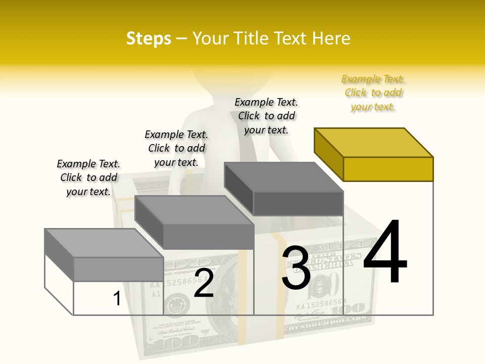Market Financial Usa PowerPoint Template