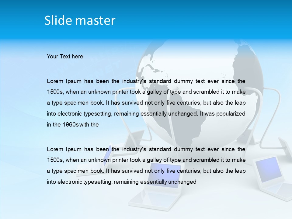 Design Business Icon PowerPoint Template