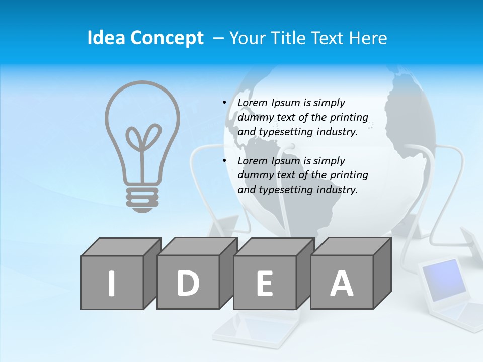 Design Business Icon PowerPoint Template