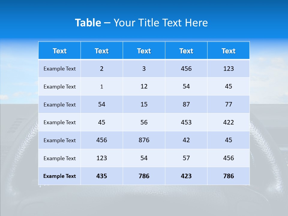 Speed Driver Engine PowerPoint Template