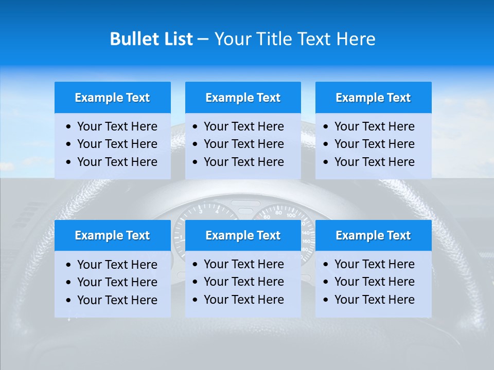 Speed Driver Engine PowerPoint Template