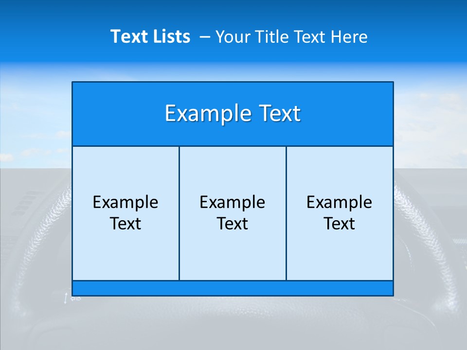 Speed Driver Engine PowerPoint Template
