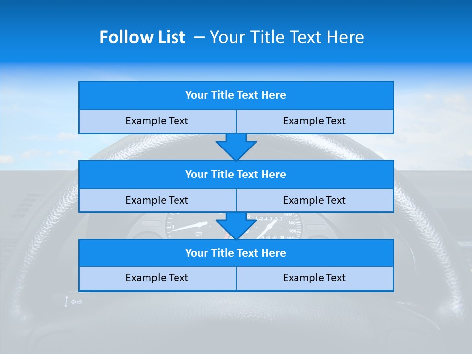 Speed Driver Engine PowerPoint Template