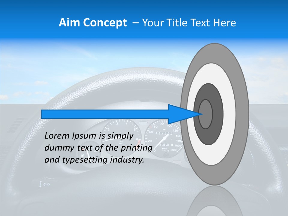 Speed Driver Engine PowerPoint Template