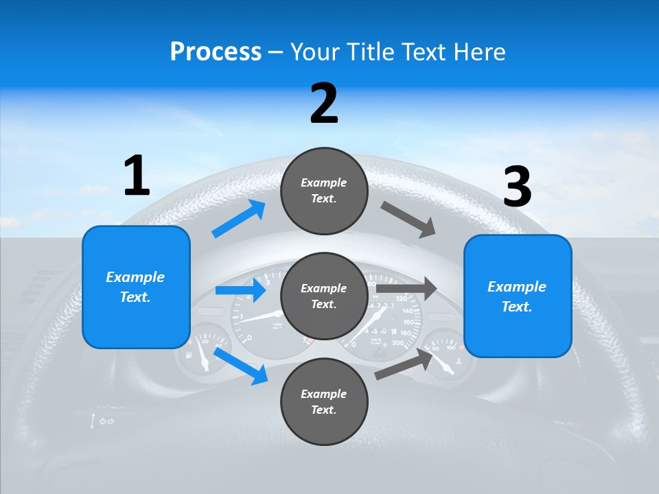 Speed Driver Engine PowerPoint Template