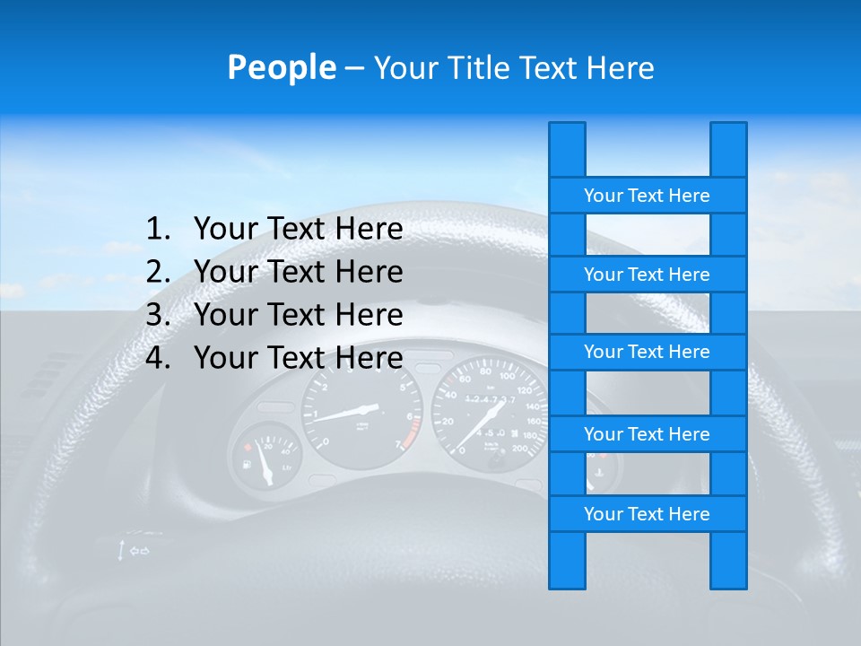 Speed Driver Engine PowerPoint Template