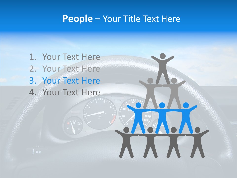 Speed Driver Engine PowerPoint Template