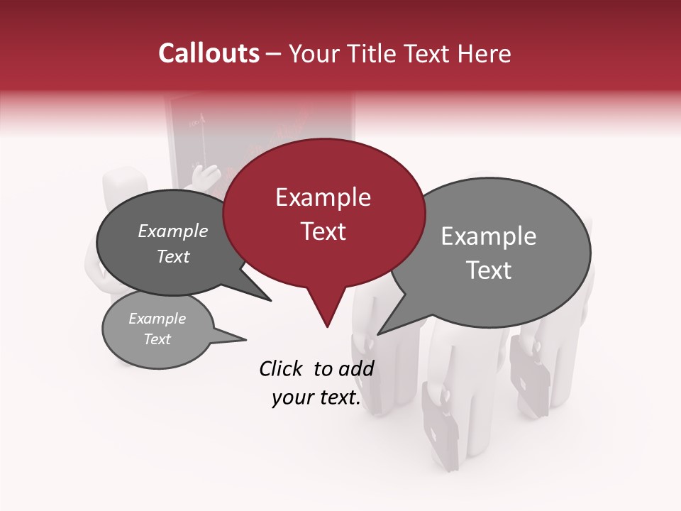 Chalkboard Worker Concept PowerPoint Template