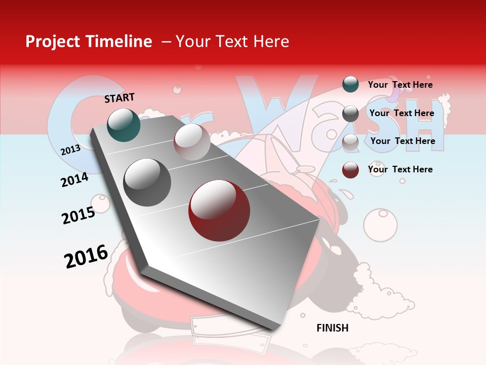 Picture Happy Drawing PowerPoint Template