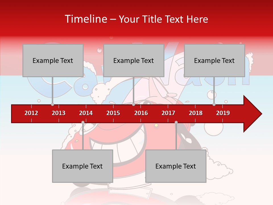 Picture Happy Drawing PowerPoint Template